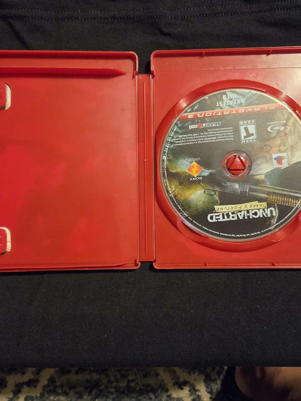 Uncharted: Drake's Fortune — Red Case PS3 Game